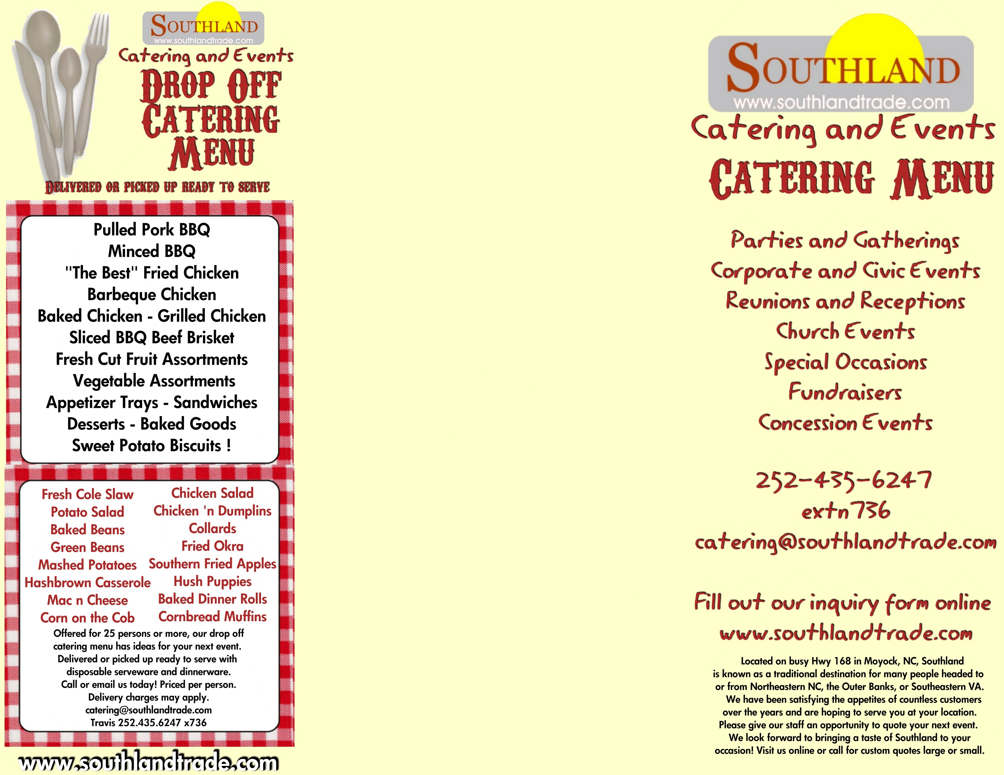 Catering Menu 2