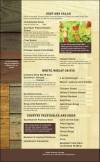 Southland Restaurant Menu Pg 1