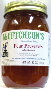 McCutcheon's Pear Preserves