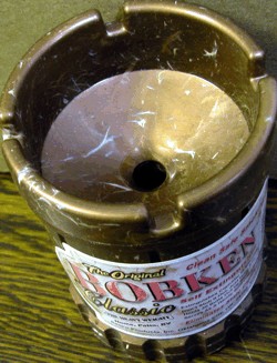 Bobken Classic Auto Extinguishing Ashtray Gold (Heavy Weight)