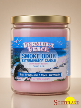 Smoke Odor Exterminator Candle Bermuda Beach 13oz