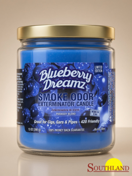 Smoke Odor Exterminator Candle Blueberry Dreamz 13oz