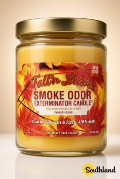 Smoke Odor Exterminator Candle Fall N Leaves 13oz
