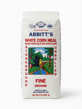 Abbitts Corn Meal Fine Ground 2 Lb Bag Sifted