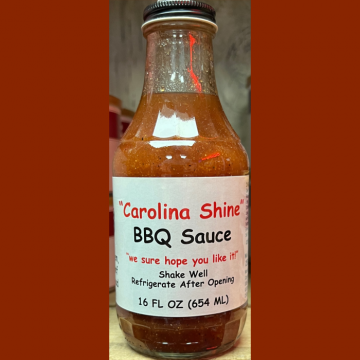 CAROLINA SHINE BBQ SAUCE 16OZ