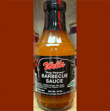 WELLS BBQ SAUCE 18OZ