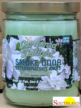 Smoke Odor Exterminator Candle Gardenia Delight 13oz