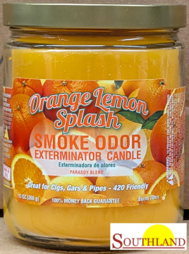 Smoke Odor Exterminator Candle Orange Lemon Splash 13oz