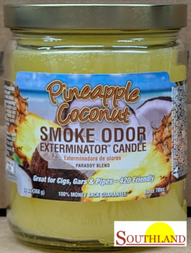 Smoke Odor Exterminator Candle Pineapple Coconut 13oz