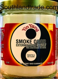 Smoke Odor Eliminator Candle -- Yin Yang