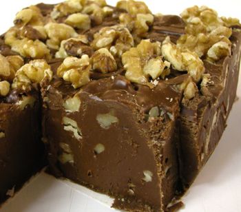 Fudge Chocolate English Walnut 1/2LB