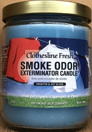 Smoke Odor Eliminator Candle -- Cinnamon Apple