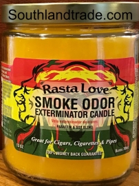 Smoke Odor Eliminator Candle -- Rasta Love