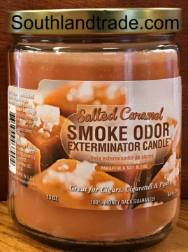 Smoke Odor Exterminator Candle Salted Caramel 13oz