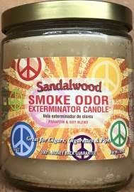 Smoke Odor Eliminator Candle -- Sandalwood