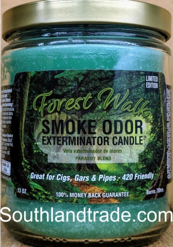 Smoke Odor Eliminator Candle -- Forest Walk