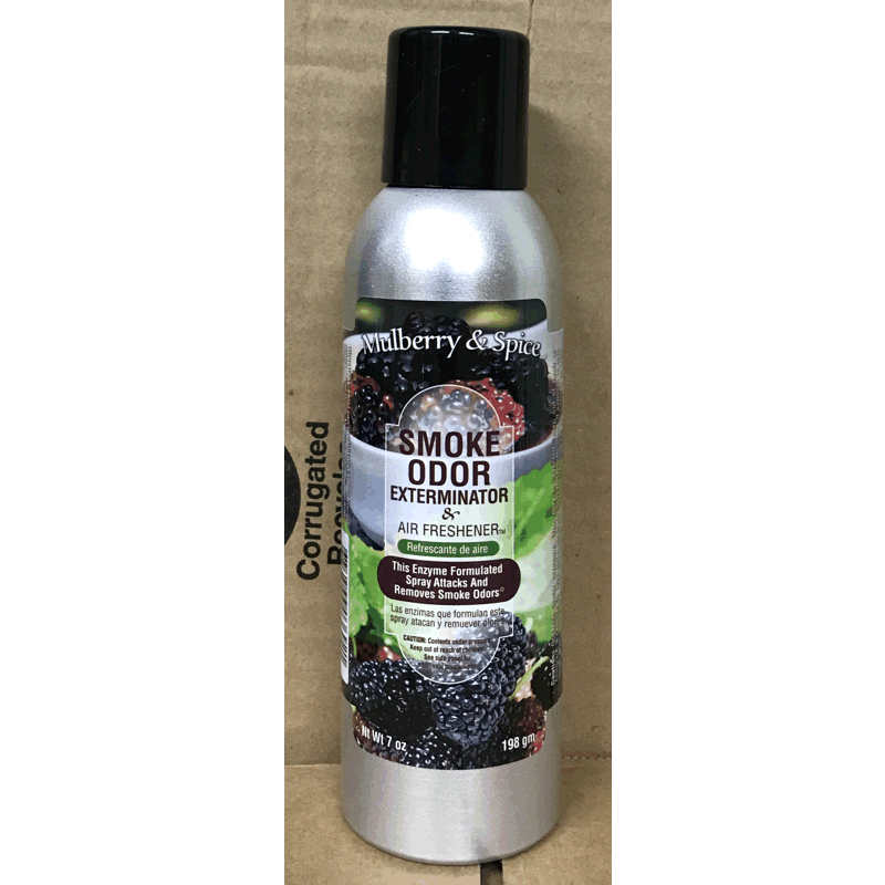 Smoke Odor Exterminator Spray Mulberry and Spice 7oz Southland Trade