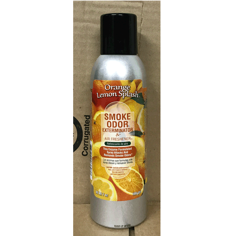 Smoke Odor Exterminator Spray Orange Lemon Splash 7oz Southland Trade