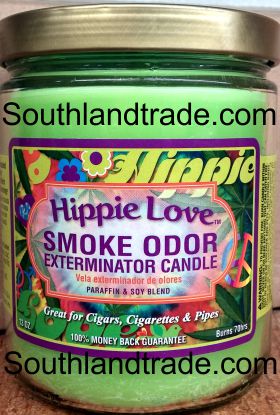 Smoke Odor Eliminator Candle -- Hippie Love