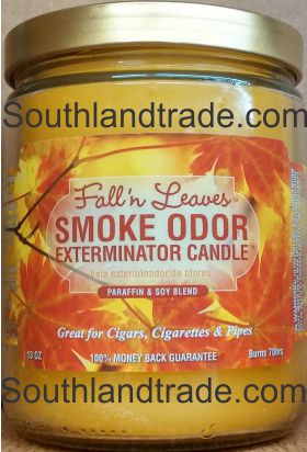 Smoke Odor Eliminator Candle -- Fall N Leaves