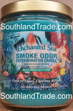 Smoke Odor Eliminator Candle -- Enchanted Seas