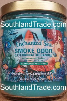 Smoke Odor Eliminator Candle -- Enchanted Seas