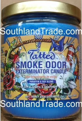Smoke Odor Eliminator Candle -- Tatted