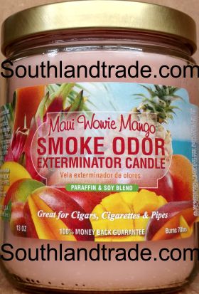 Smoke Odor Eliminator Candle -- Maui Wowie Mango