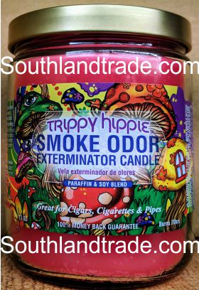 Smoke Odor Eliminator Candle -- Trippy Hippie