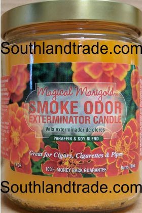 Smoke Odor Eliminator Candle -- Magical Marigold
