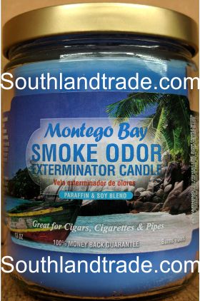 Smoke Odor Eliminator Candle -- Montego Bay