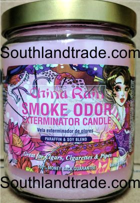 Smoke Odor Eliminator Candle -- China Rain